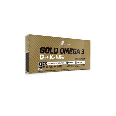 OLIMP GOLD OMEGA 3 D3+ K2 SPORT EDITION 60 KAPS