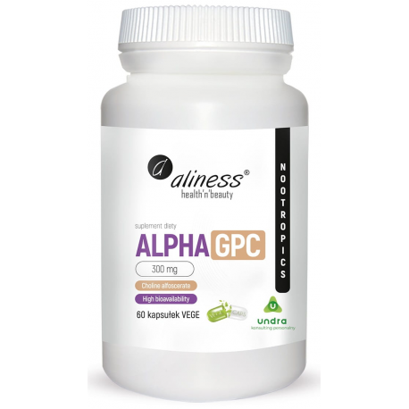 ALINESS ALPHA GPC 300mg 60vcaps